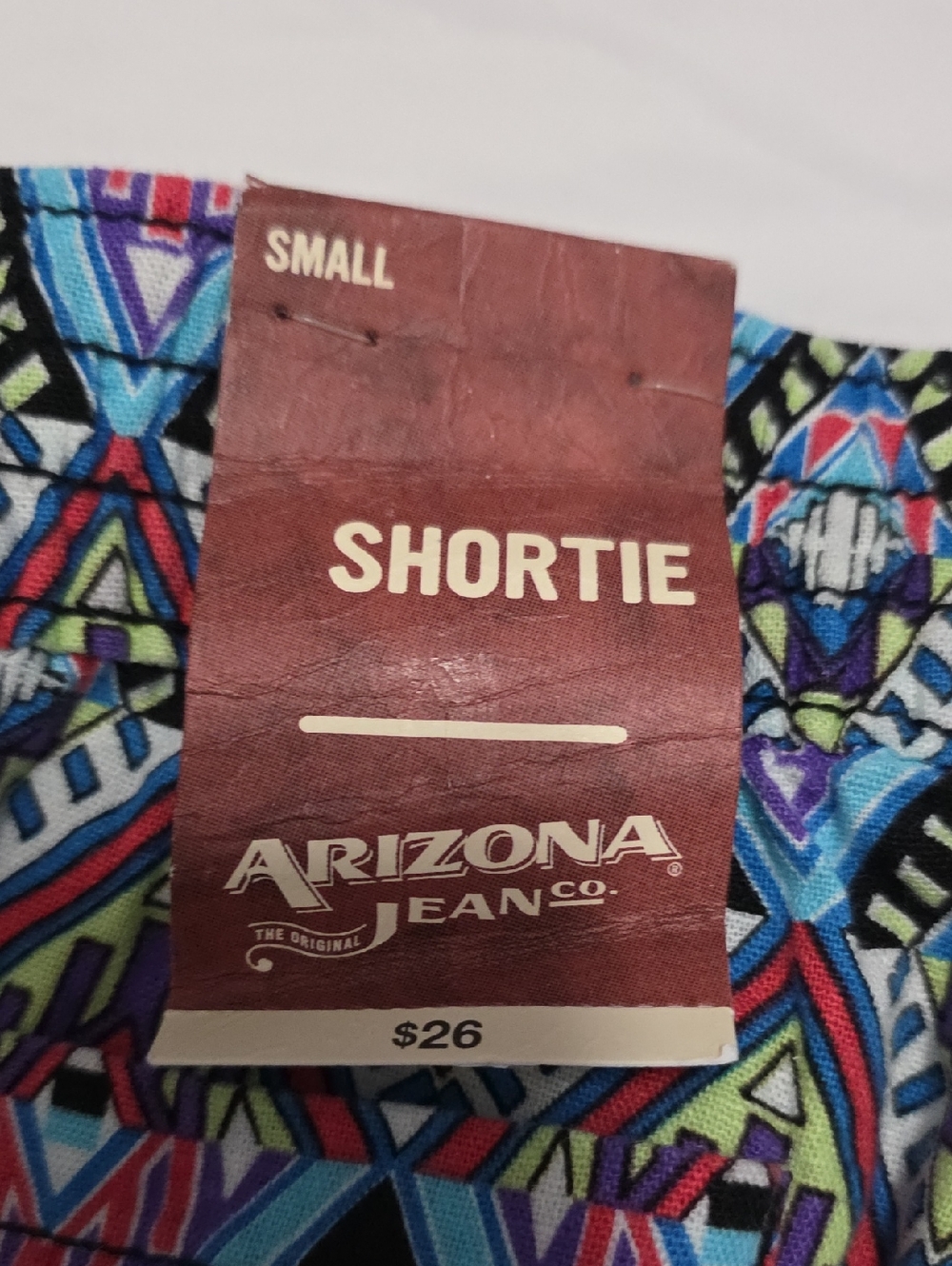 Arizona Jean Company Geometric Shorts Juniors Size Small - Picture 4 of 5